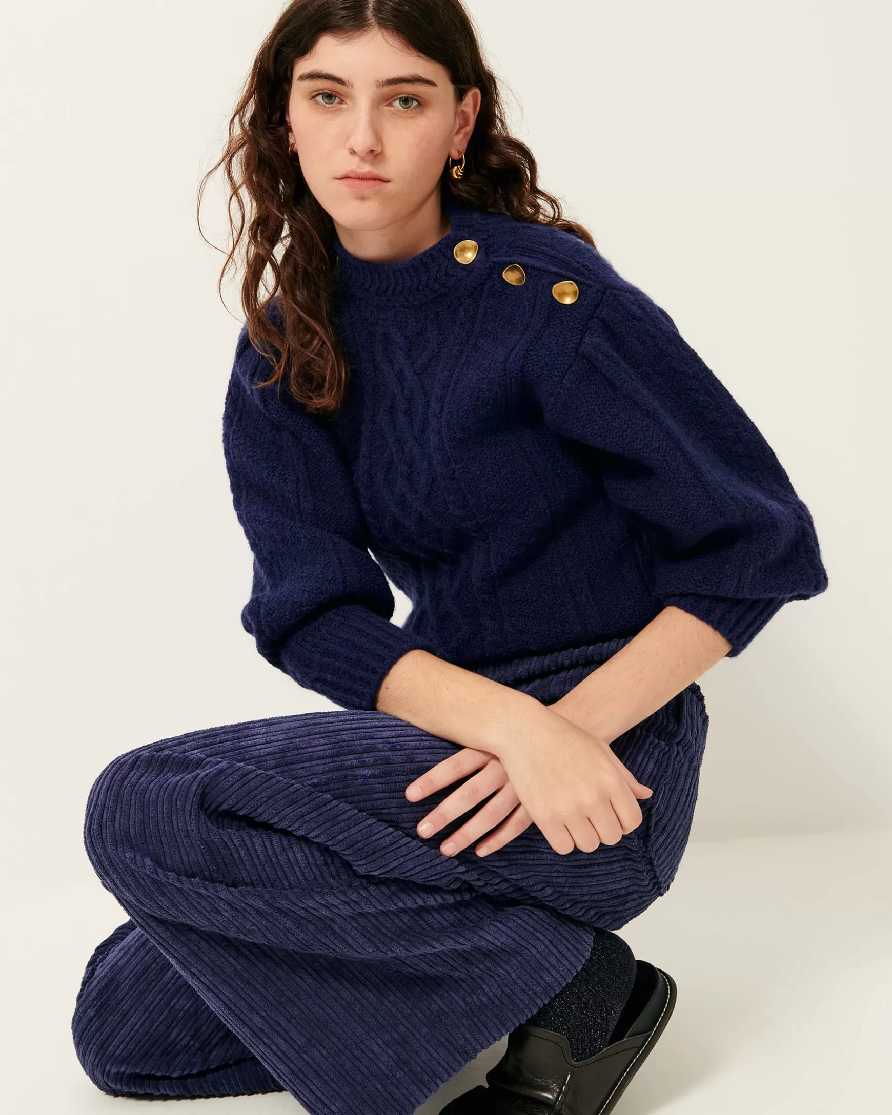 Pullis Und Cardigans | Strick-Sessùn Vasco Queen Blue
